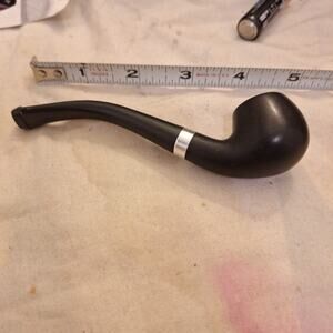 Vintage Bakelite Durable Tobacco Cigar Cigarette Pipes Smoking Pipe Black
